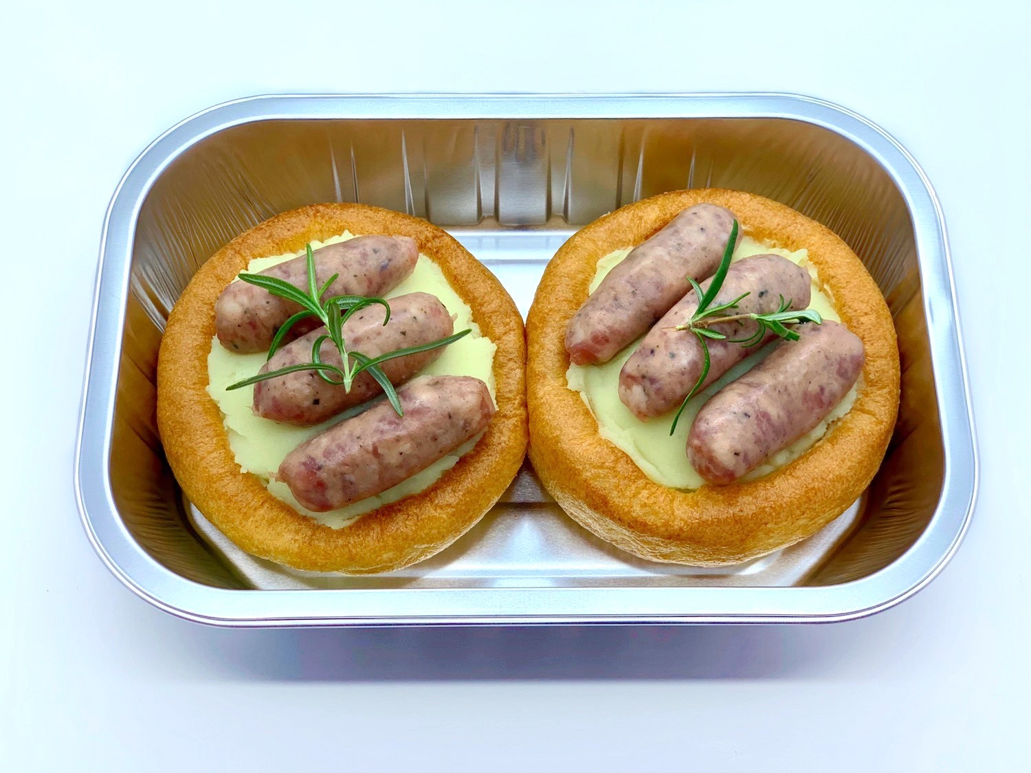 Sausage & mash mini meal