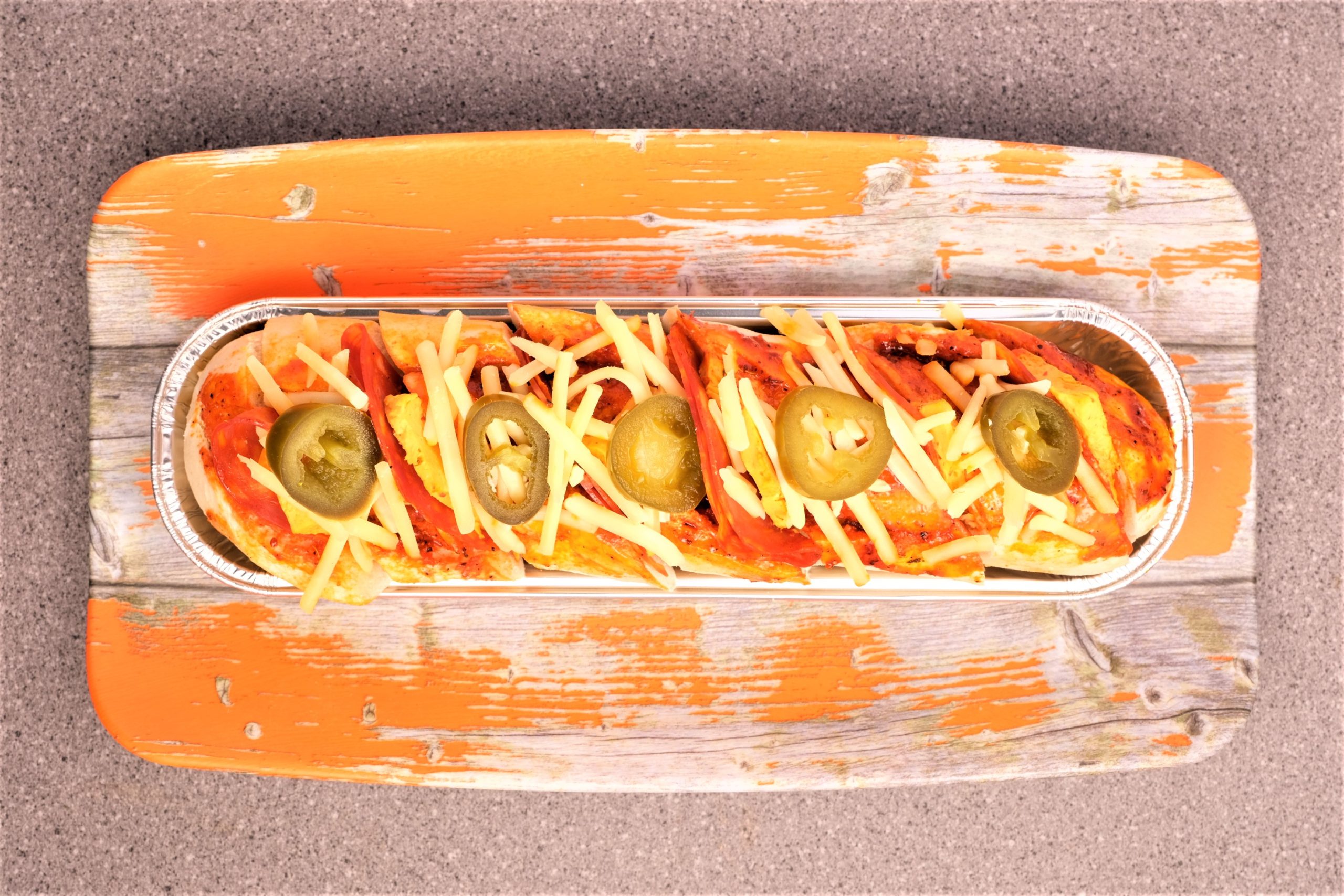 Spicy Nacho Cheese Baguette
